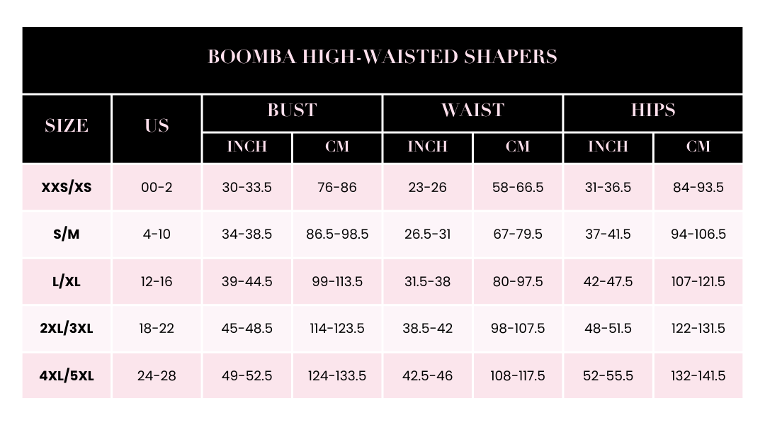 BOOMBA High-Waisted Shapers