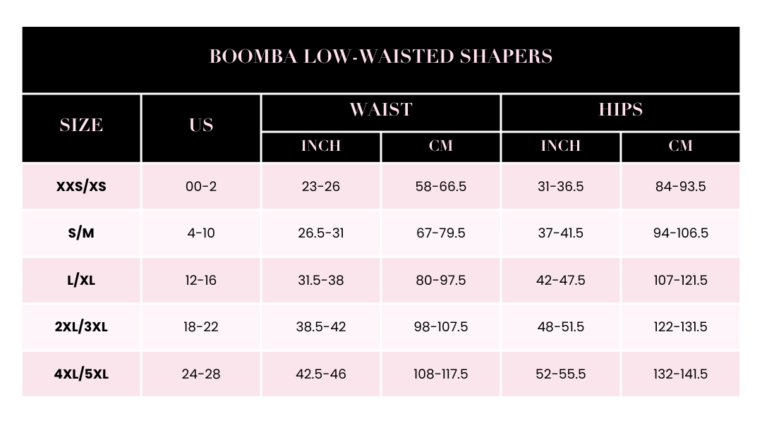 BOOMBA Low-Waisted Shapers