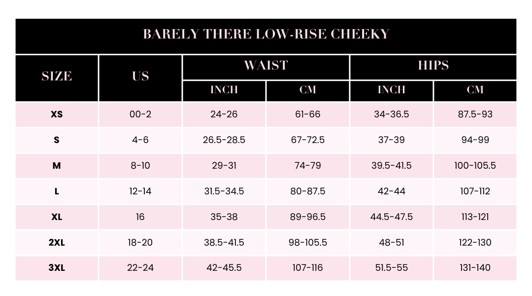 Barely There Low-rise Cheeky
