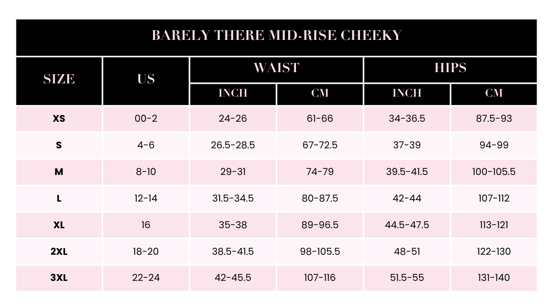 Barely There Mid-rise Cheeky