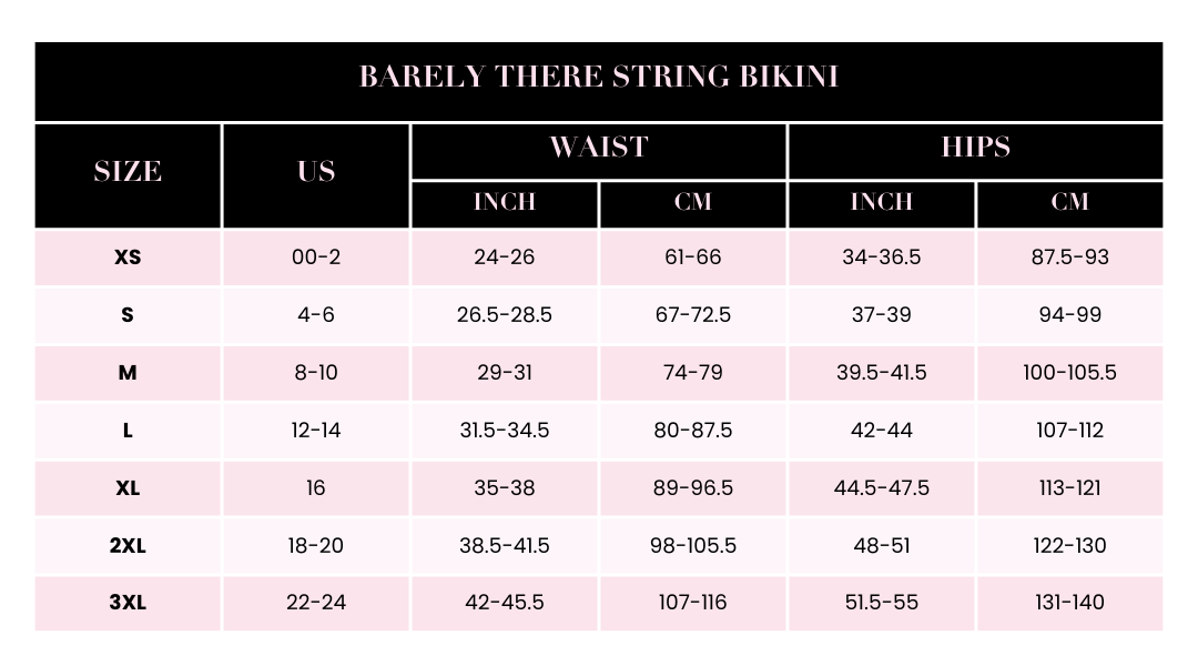 Barely There String Bikini
