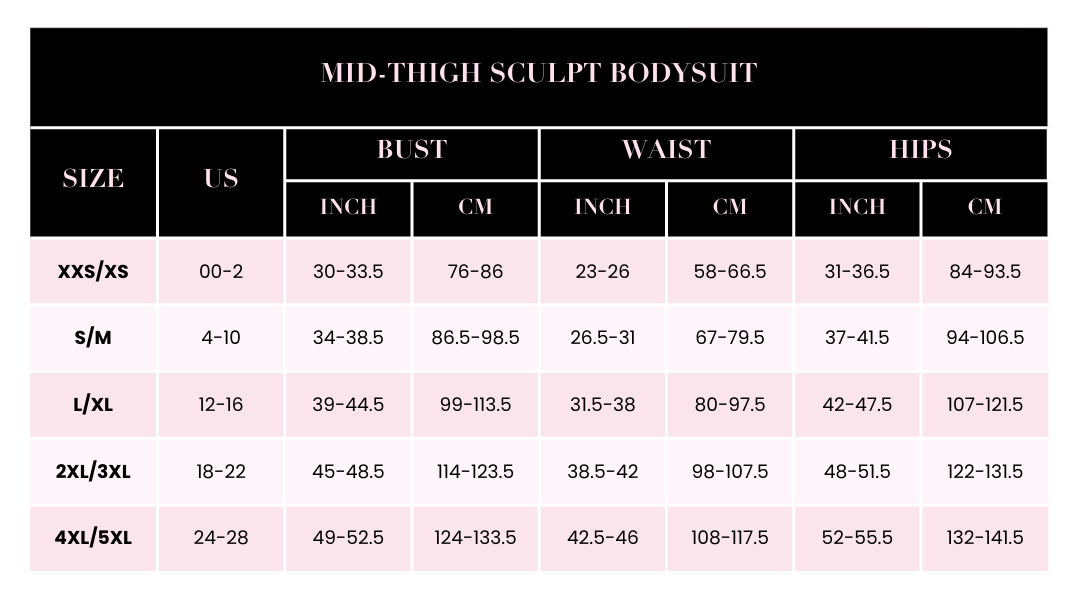 Mid-Thigh Sculpt Bodysuit
