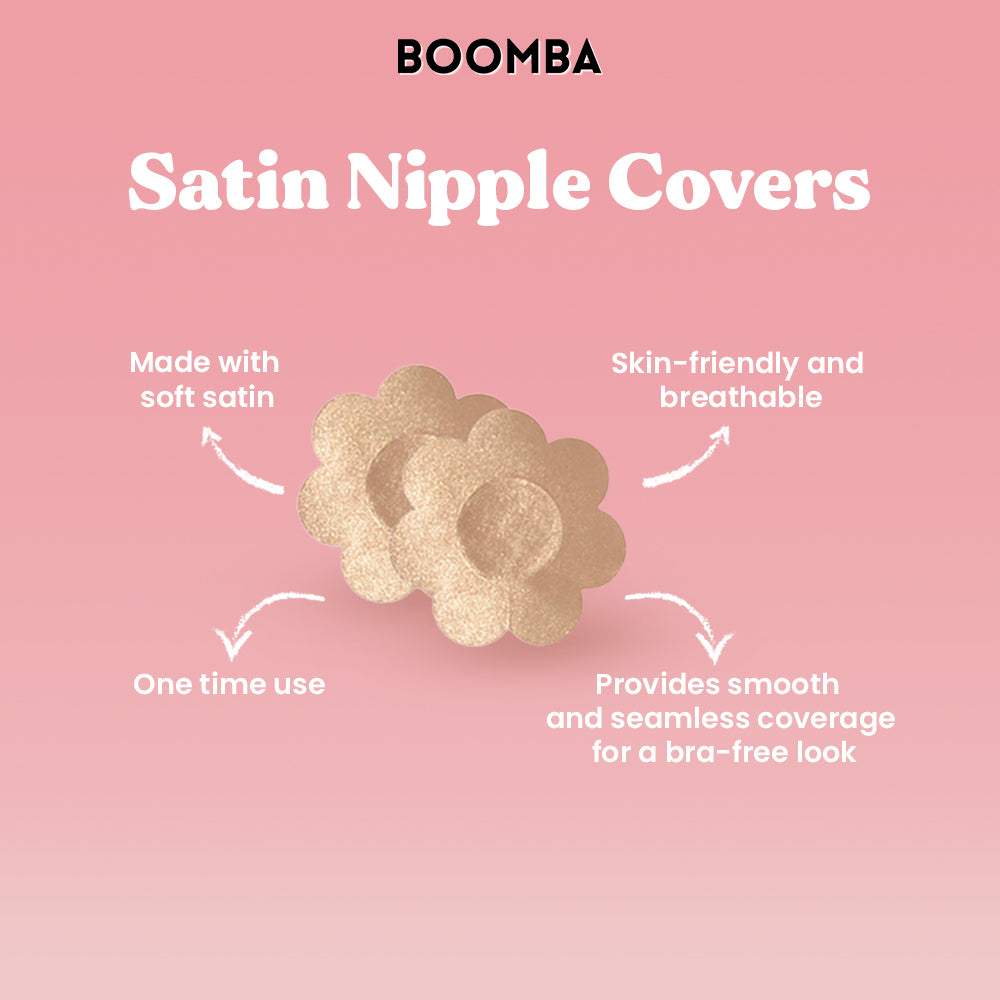 Satin Nipple Covers (10 pairs)