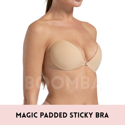 The Magic Padded Sticky Bra is a popular alternative for the Nu Bra
